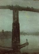 Nocturne in blatte and gold James Mcneill Whistler
